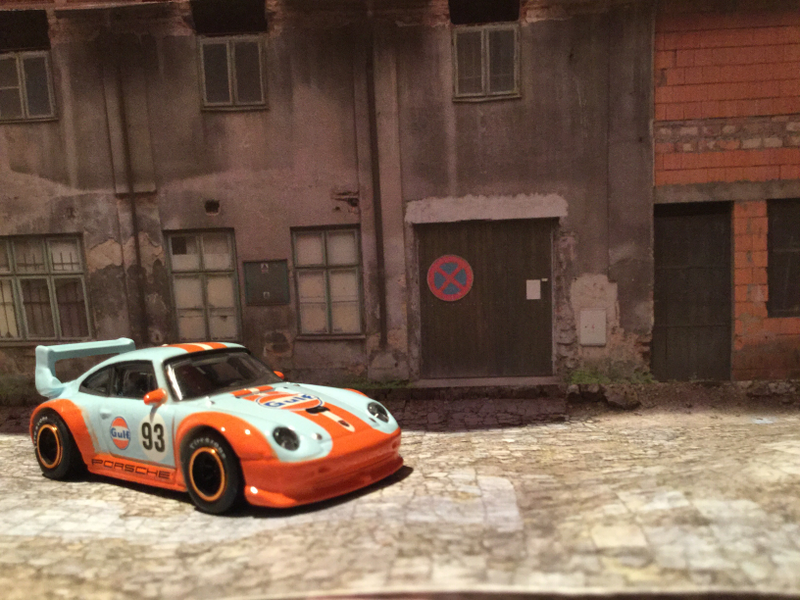 Illustration for article titled LaLD Car Week: Teutonic Tuesday Hotwheels Gulf Porsche 993 GT2